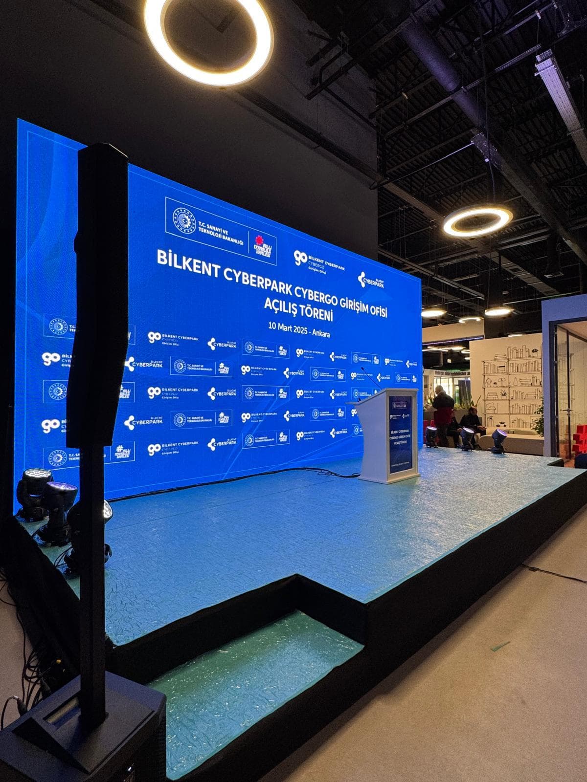 Bilkent Cyberpark Cybergo Girişim Ofisi Açılış Töreni 1